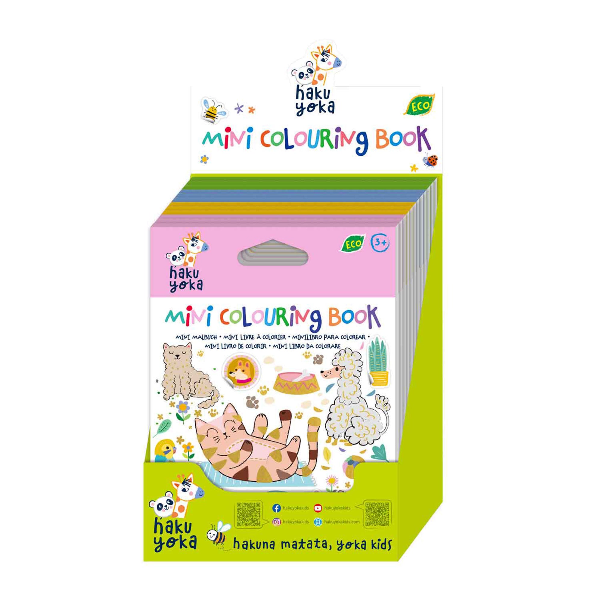 Mini Colouring Book - Assorted