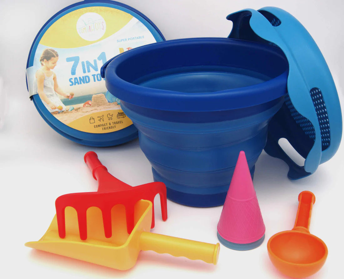 7-In-1 Sand Toys Set (Blue)
