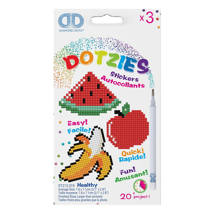 Dotzies Stickers(3) Fruits