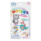 Dotzies Stickers (3) Unicorn, Kitten, Mermaid