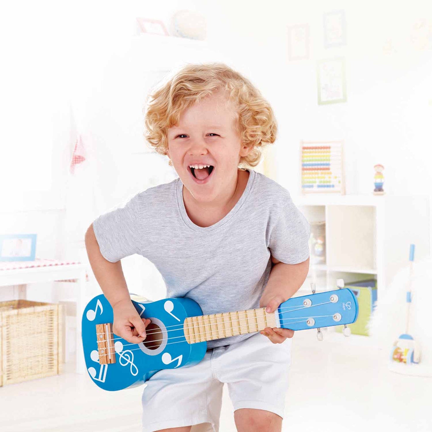 Rock Star Blue Ukulele