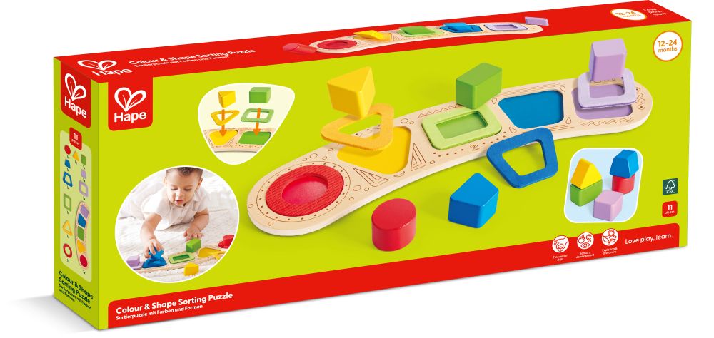 Colour Shape and Sorting Puzzle