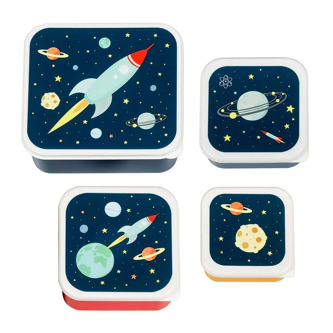 Lunch And Snack Box Set - Space