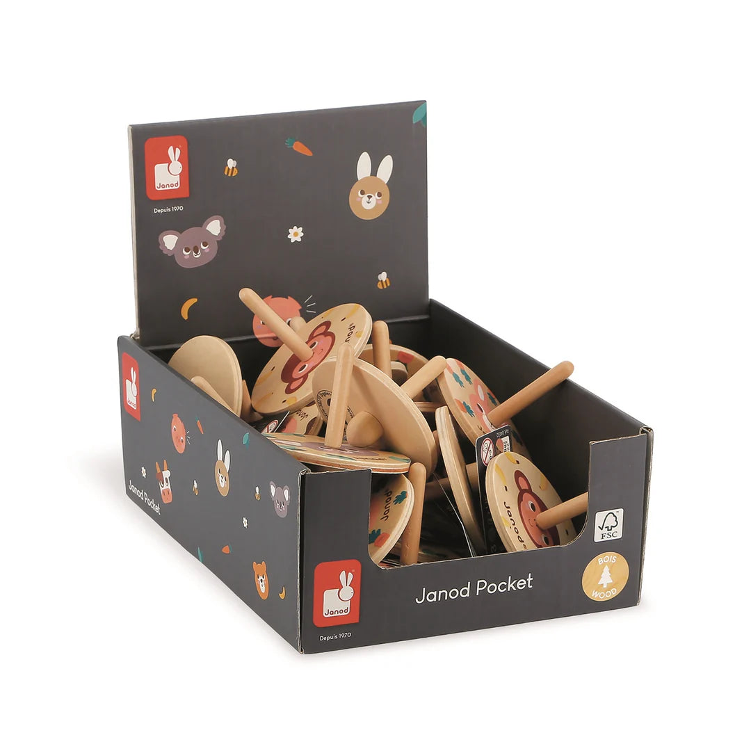 Janod Pocket Spinning Top
