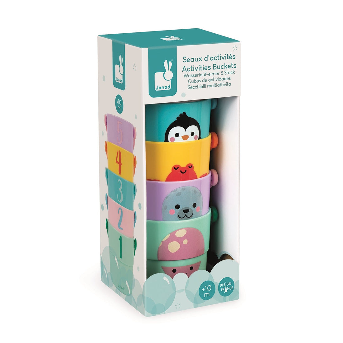 5 Activities Buckets at Silly Goose Kids