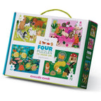 Four Puzzles / Playful Pets