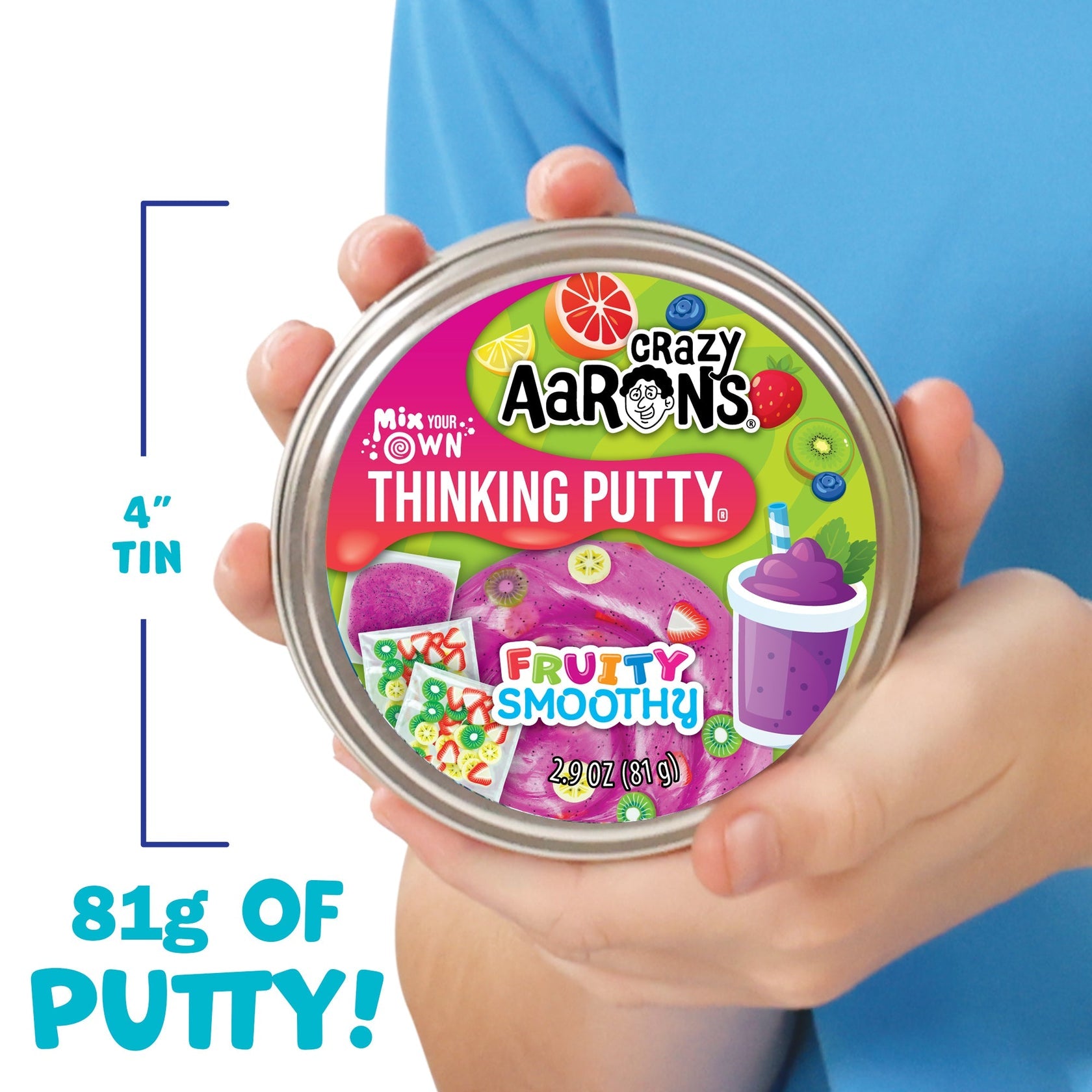 4" Thinking Putty - Mix Your Own Fruity Smoothy