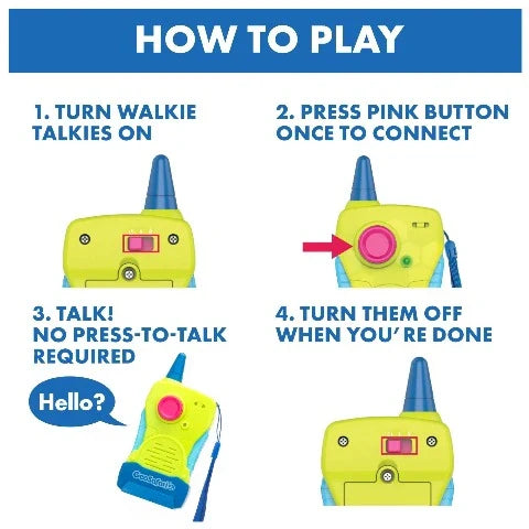 Jr. My First Walkie Talkies