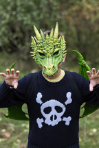 Dragon Mask, Green