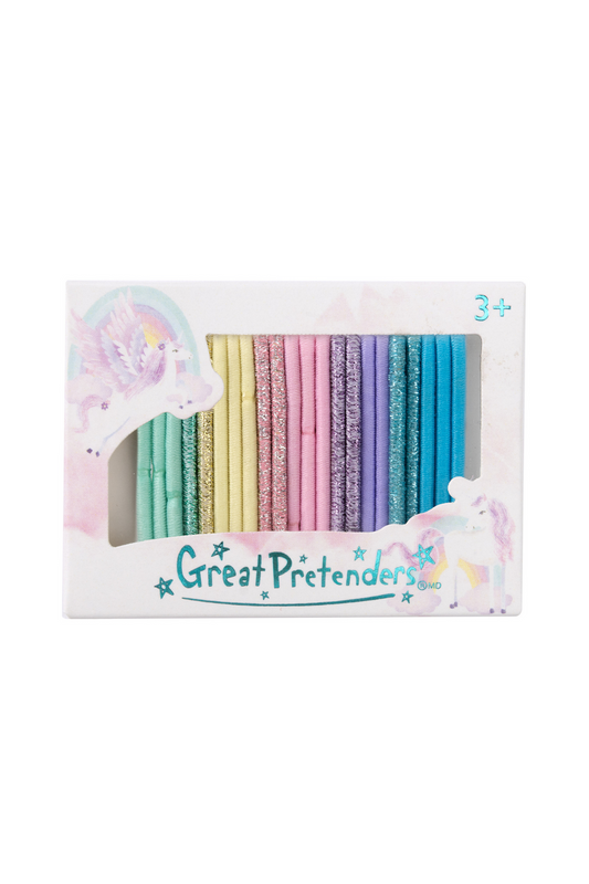 Over the Rainbow Hair Ties, 25pcs