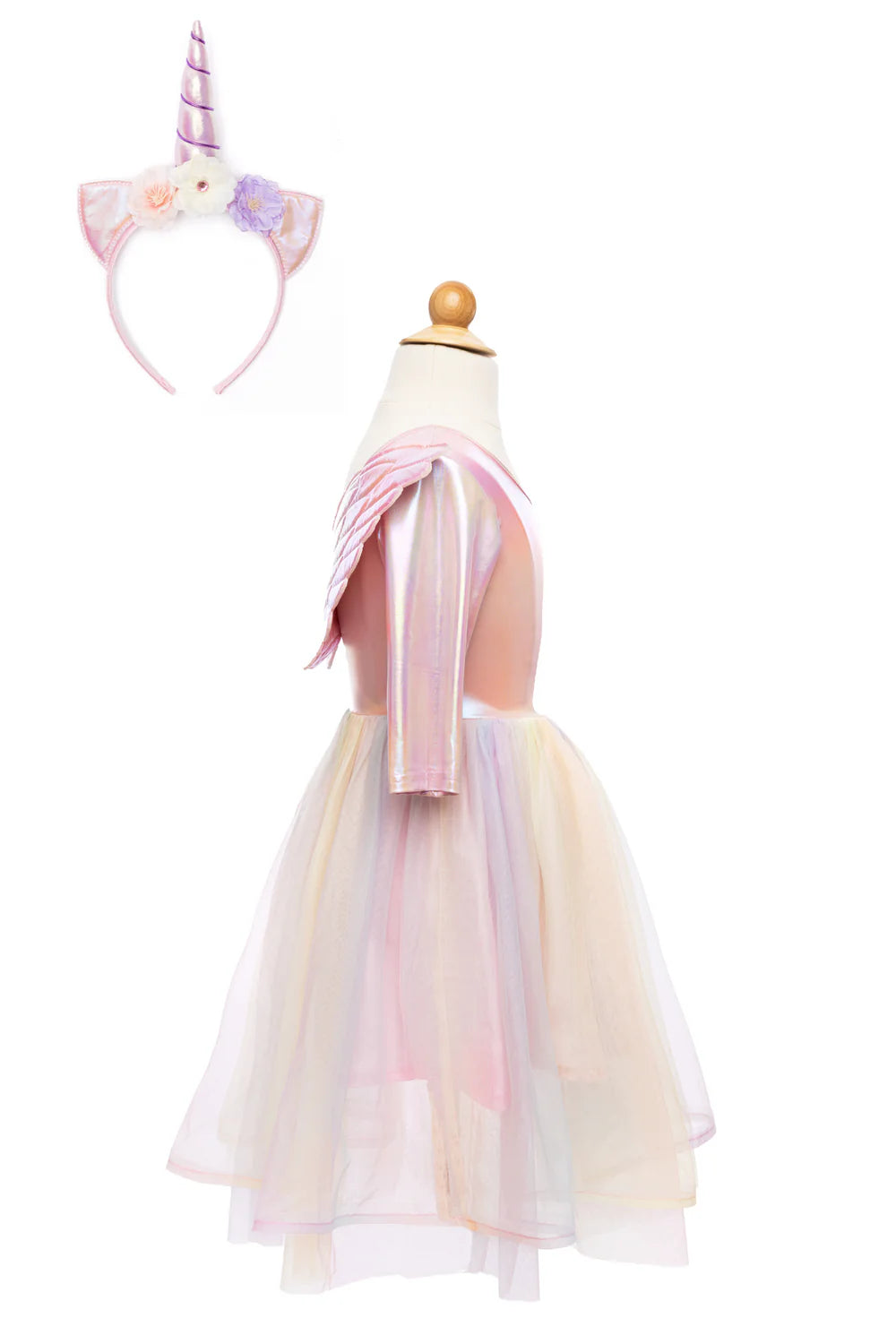Alicorn Dress with Wings & Headband