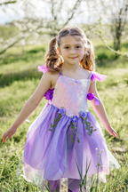 Sequins Forest Fairy Tunic, Lilac