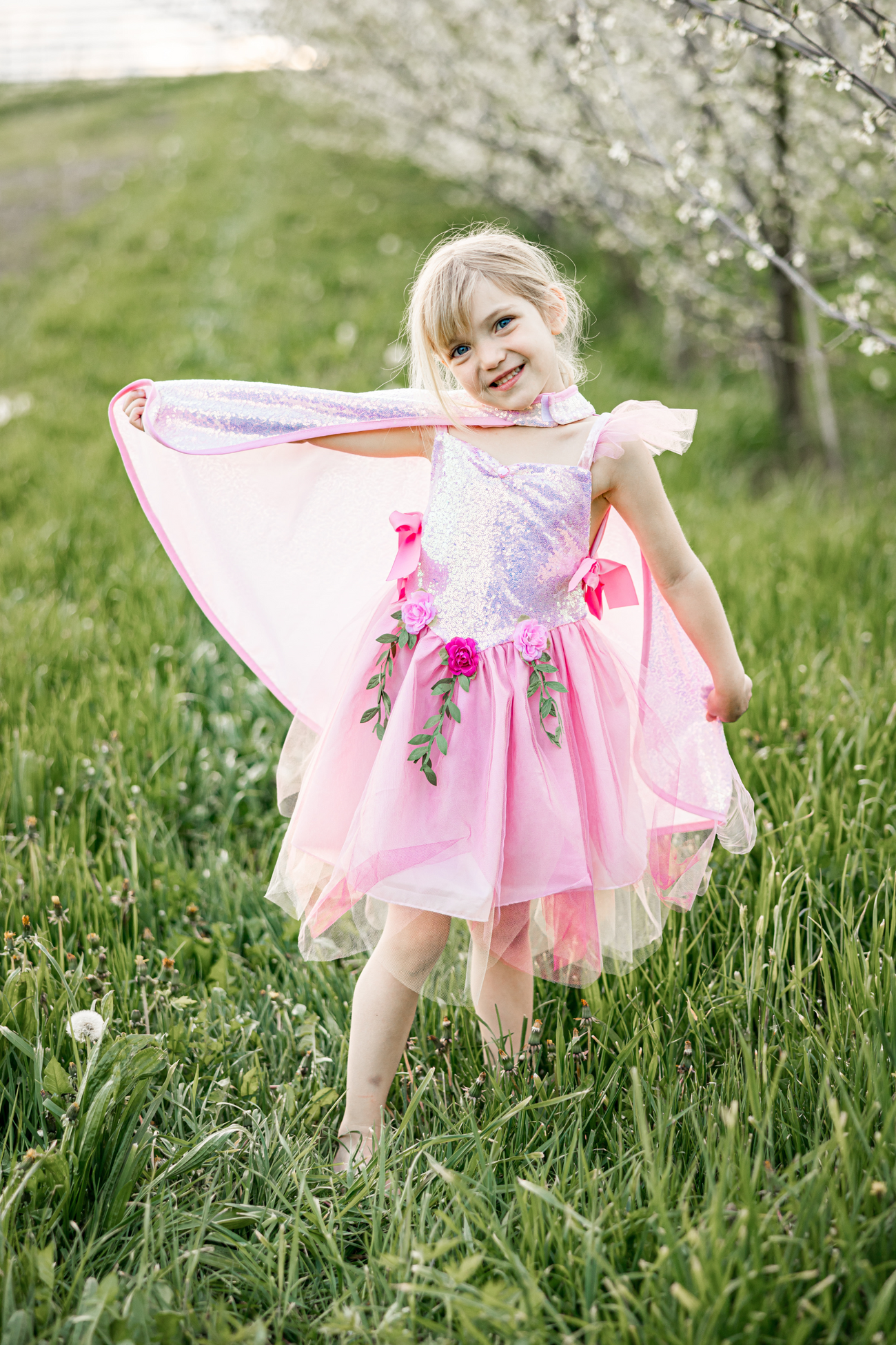 Sequins Forest Fairy Tunic / Pink