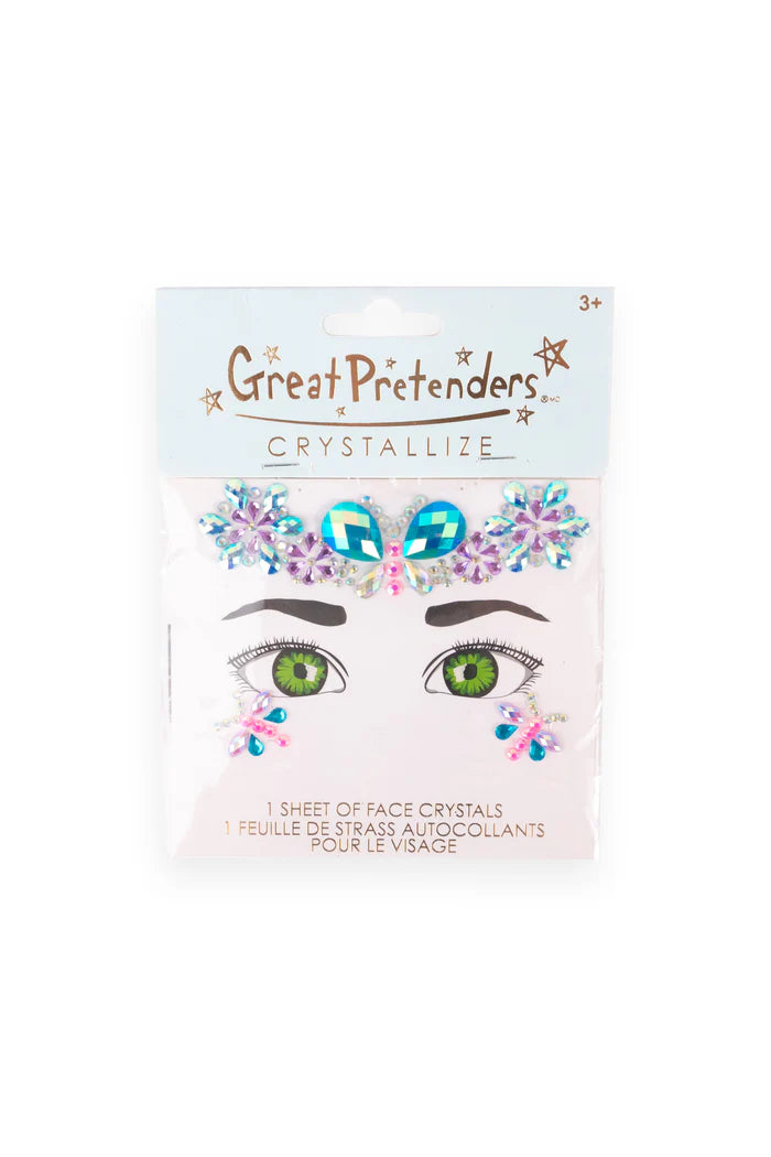 Face Crystals, Butterfly Garden