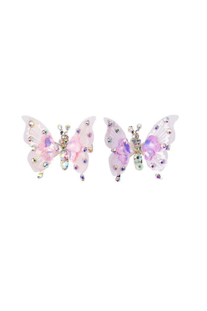 Bouncy Butterfly Hair Clips, Assorted