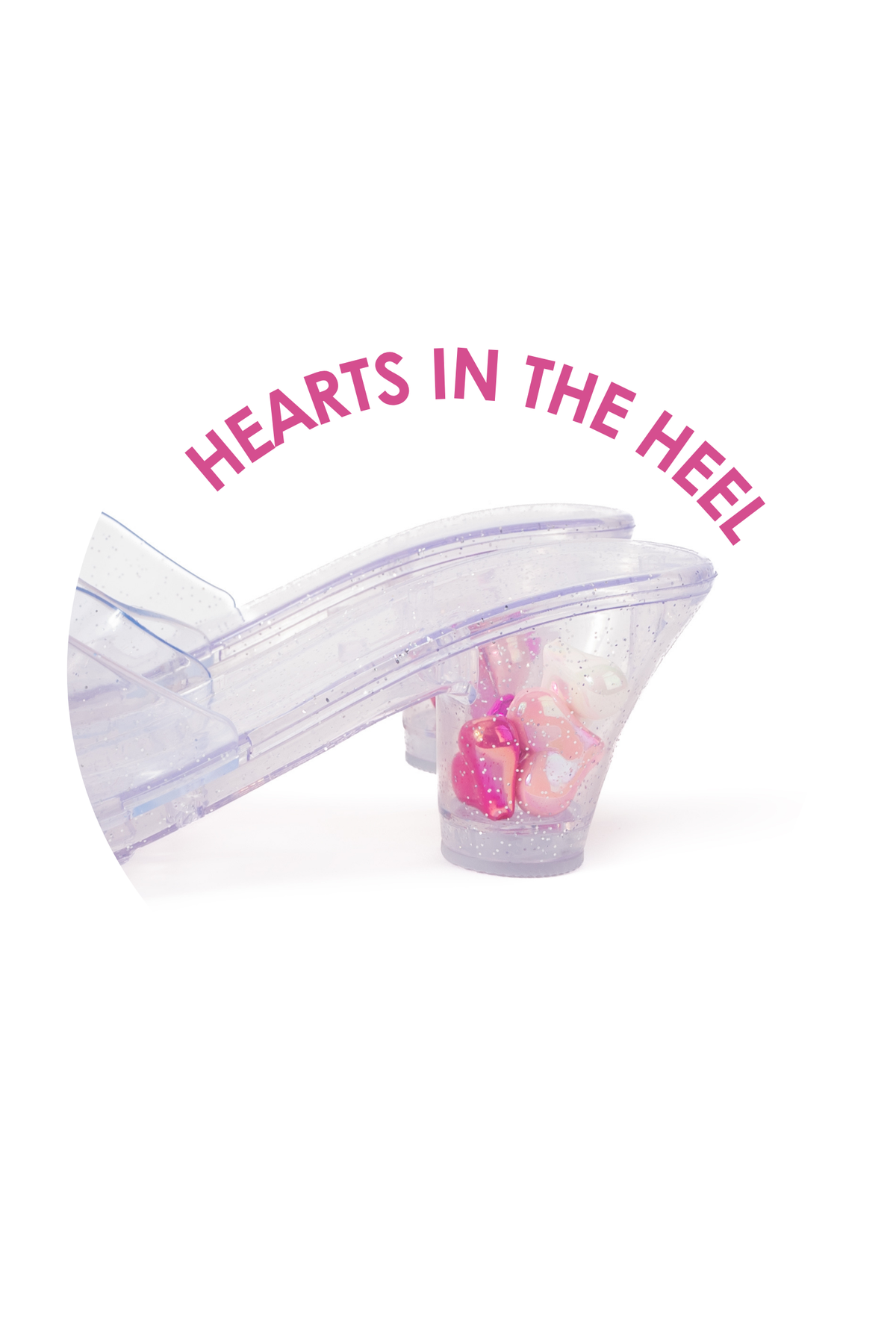 Reigning Beauty High Heels, Pink