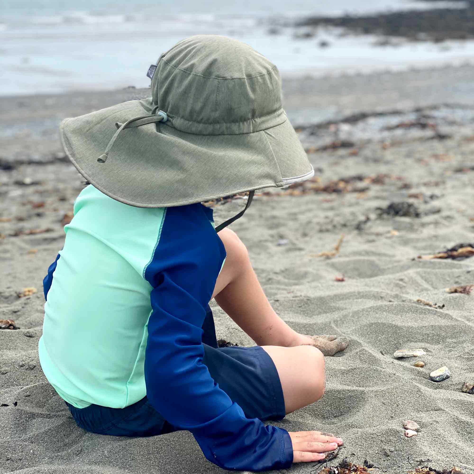 Army Green | Aqua Dry Adventure Hat