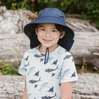 Dark Navy | Aqua Dry Adventure Hat