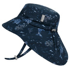 Navy Whale Play | Aqua Dry Adventure Hat