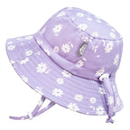 Purple Daisy | Cotton Bucket Hat