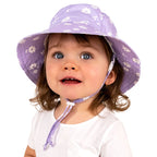 Purple Daisy | Cotton Bucket Hat