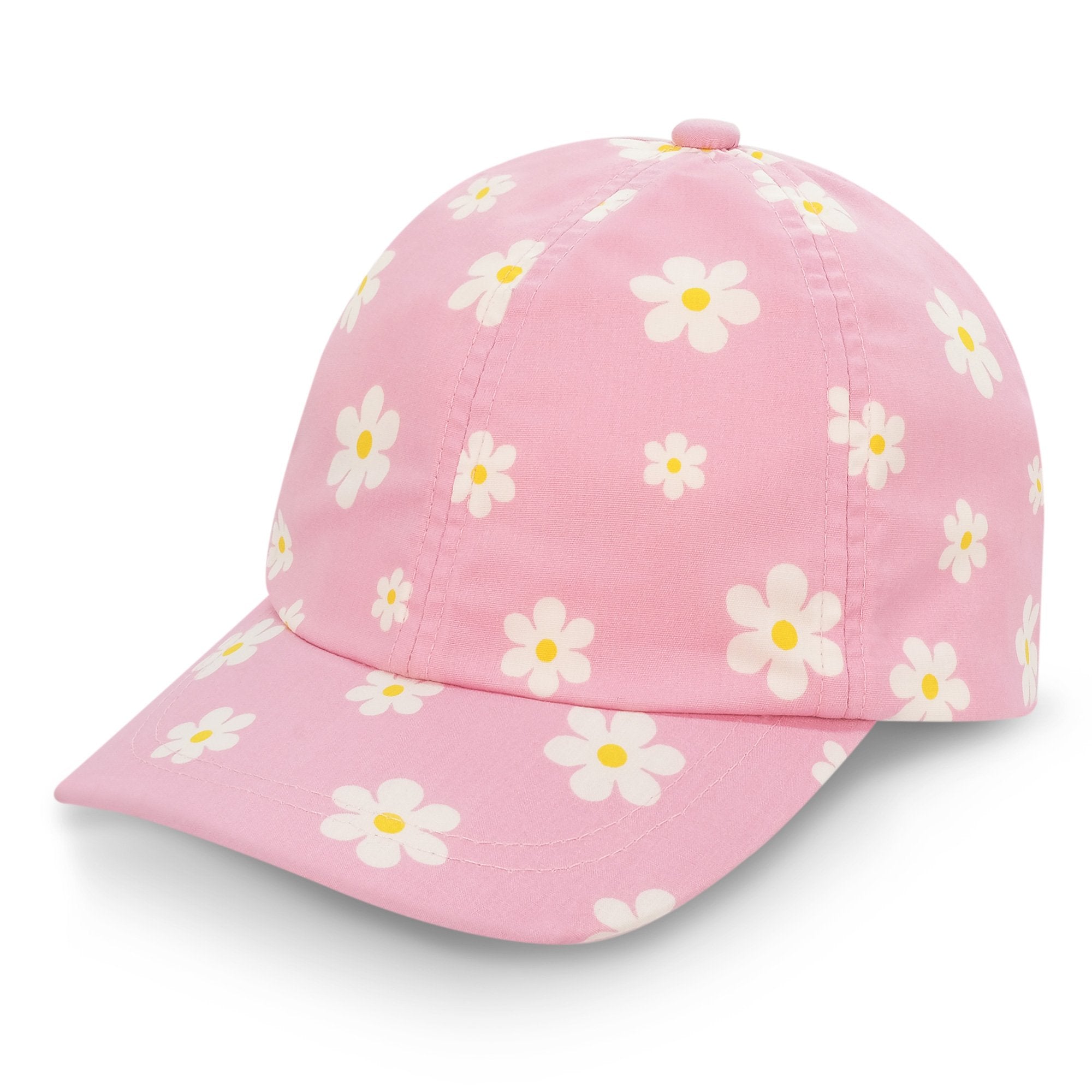 Pink Daisy | Kids Lite Baseball Caps