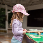 Pink Daisy | Kids Lite Baseball Caps