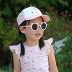 Bunny Flowers | Kids UV Baseball Caps
