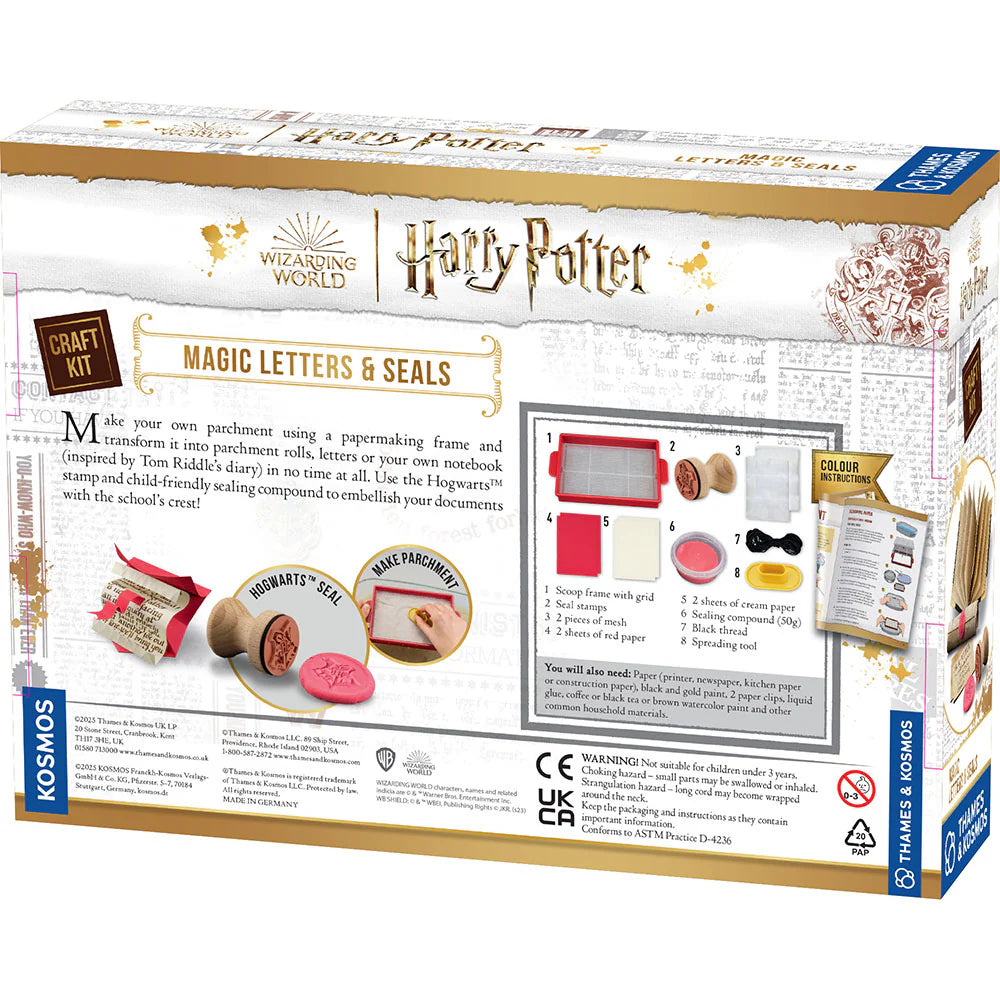 Harry Potter: Magic Letters & Seals Craft Kit
