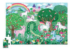 50-pc Holographic Puzzle Sparkling Unicorn completed