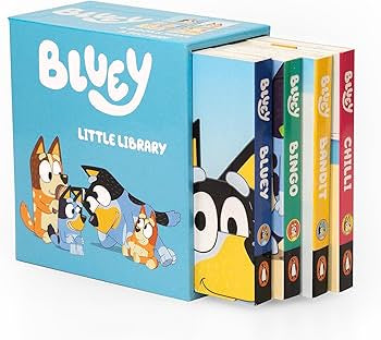 Bluey: Little Library 4-Box Book Set