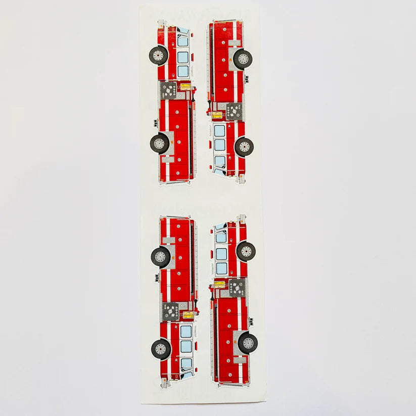 Mrs. Grossmans: Fire Engines Sticker