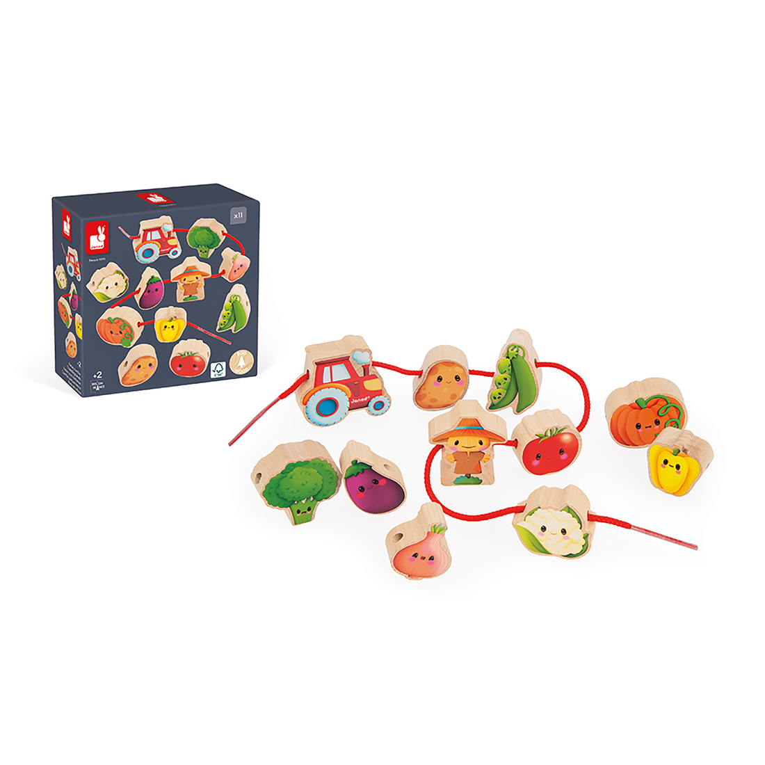 Farm: Thread-Your-Own Vegetables Beads