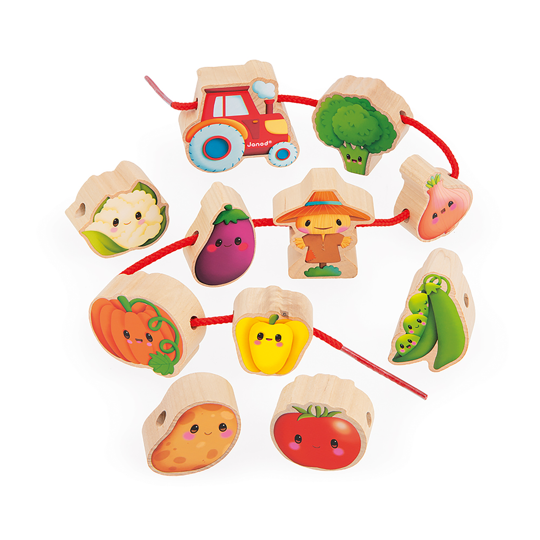 Farm: Thread-Your-Own Vegetables Beads