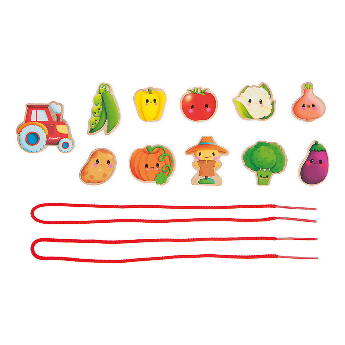 Farm: Thread-Your-Own Vegetables Beads