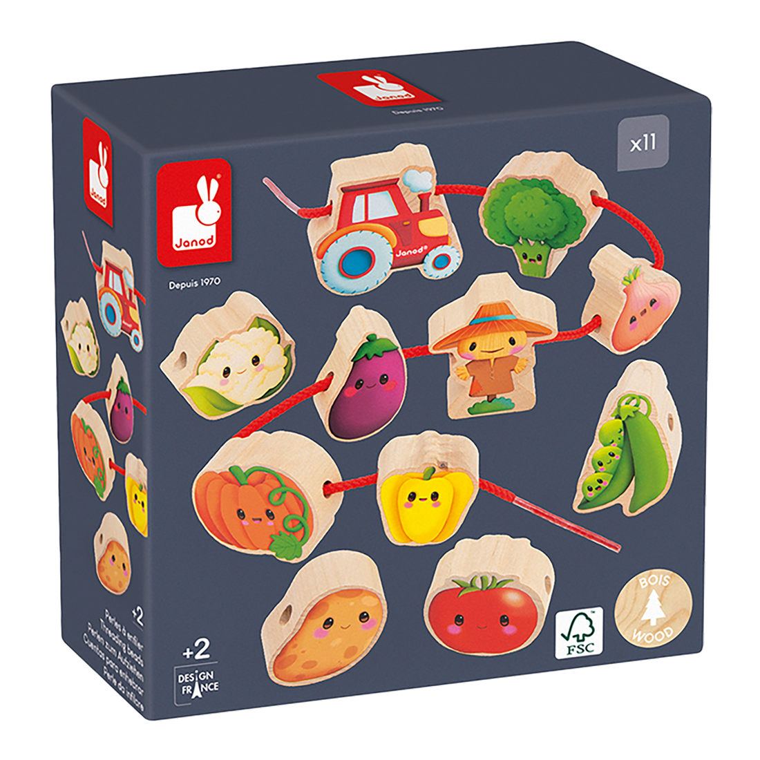Farm: Thread-Your-Own Vegetables Beads