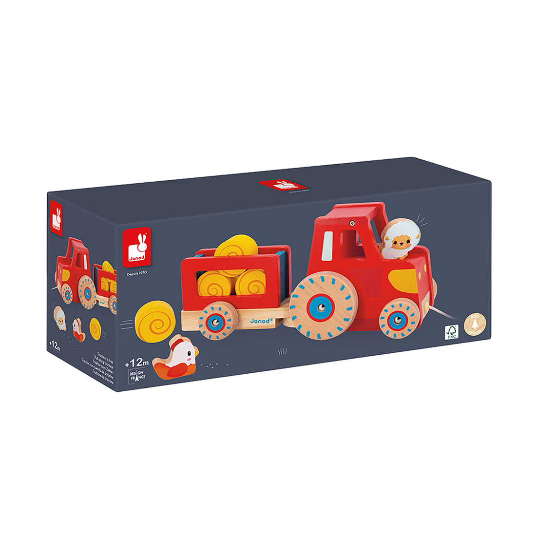 Farm: Pull Along Tractor