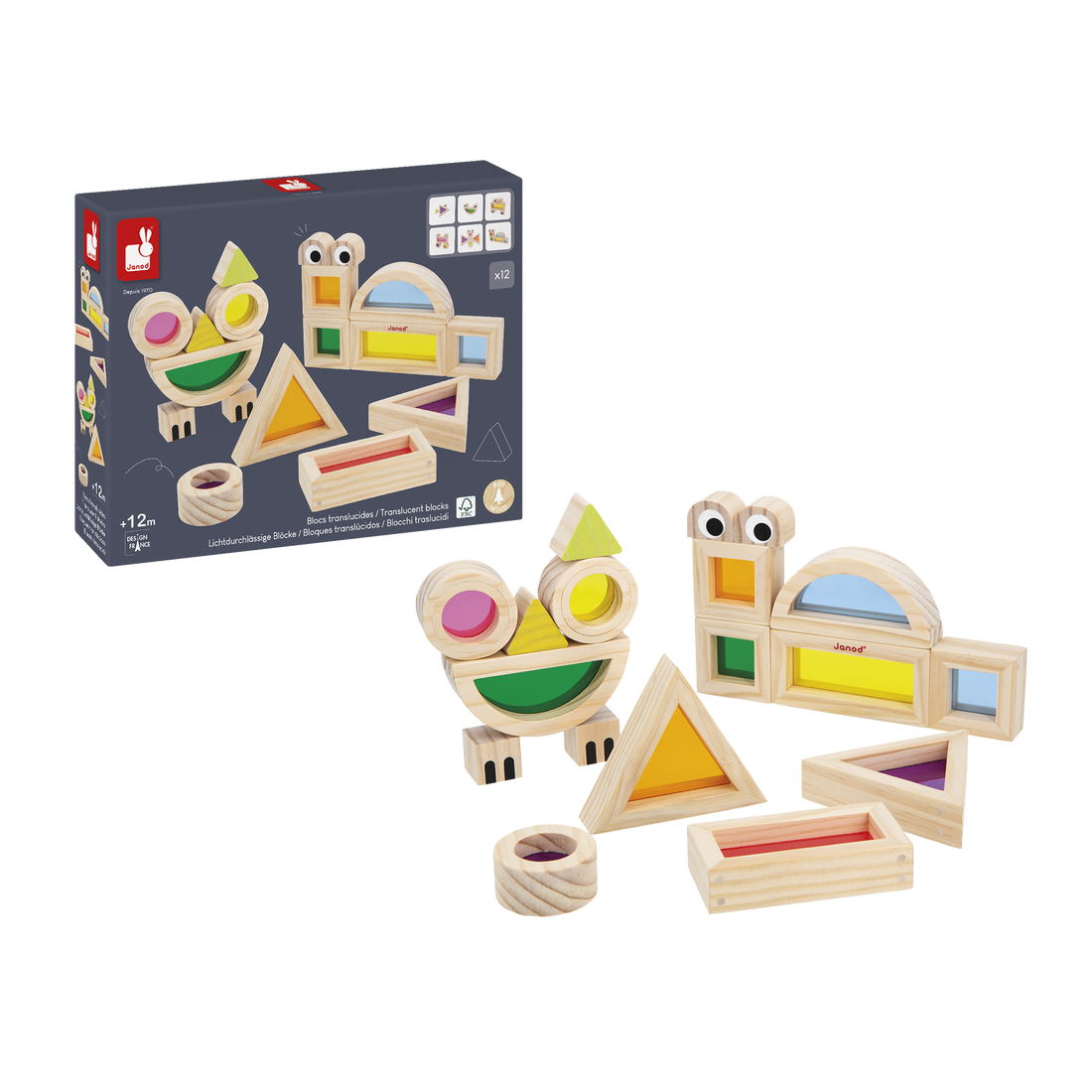 Sensory: Translucent Blocks