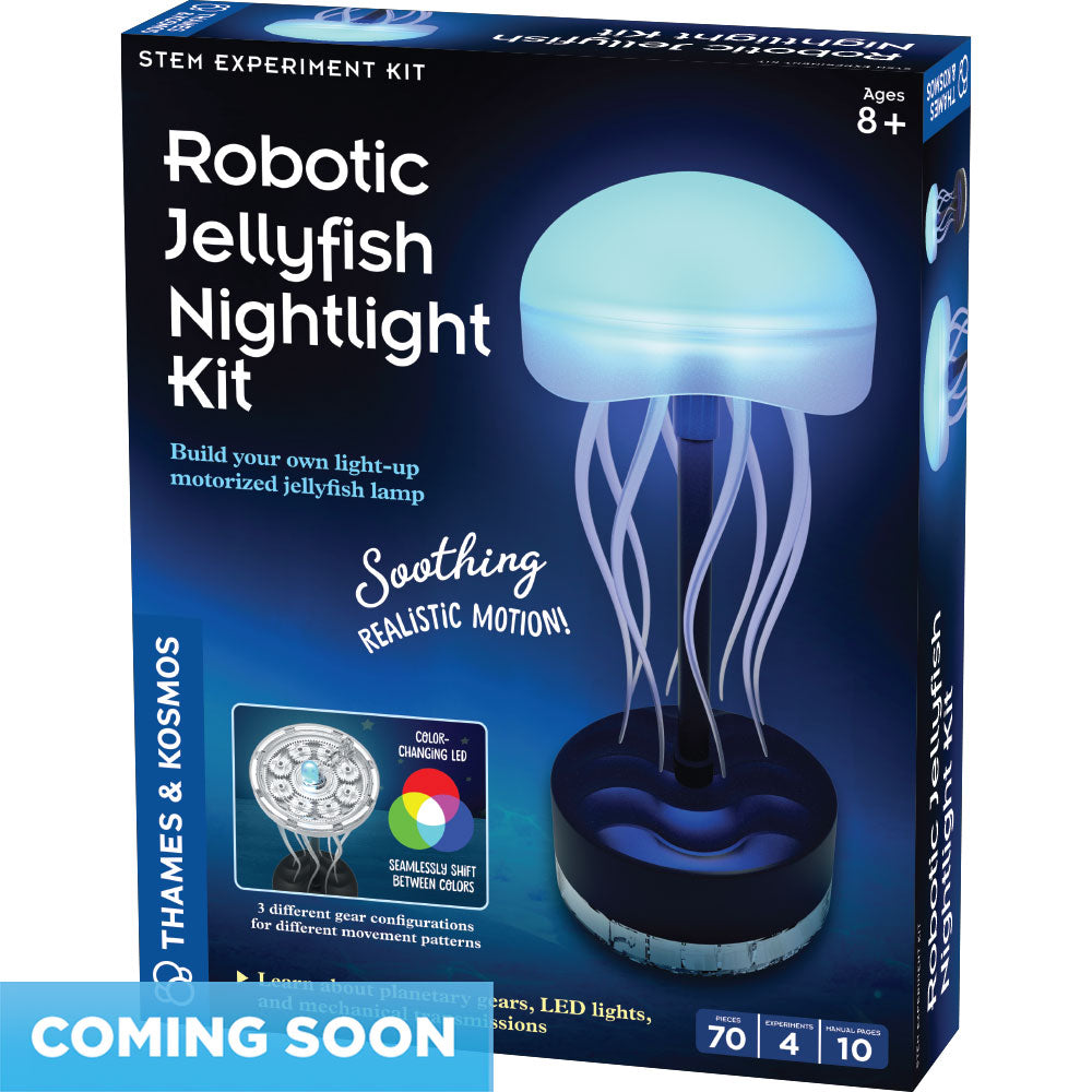 Robotic Jellyfish Nightlight Kit - COMING SUMMER 2025 STEM Thames & Kosmos