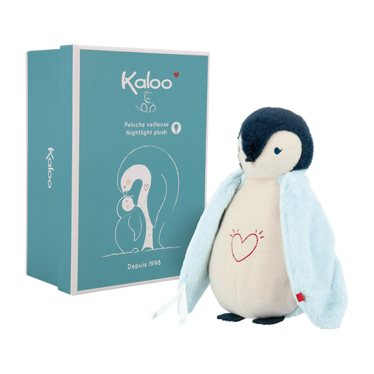 Nightlight Plush - Penguin Blue