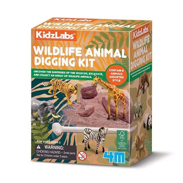 Wild Life Animal Digging Kit