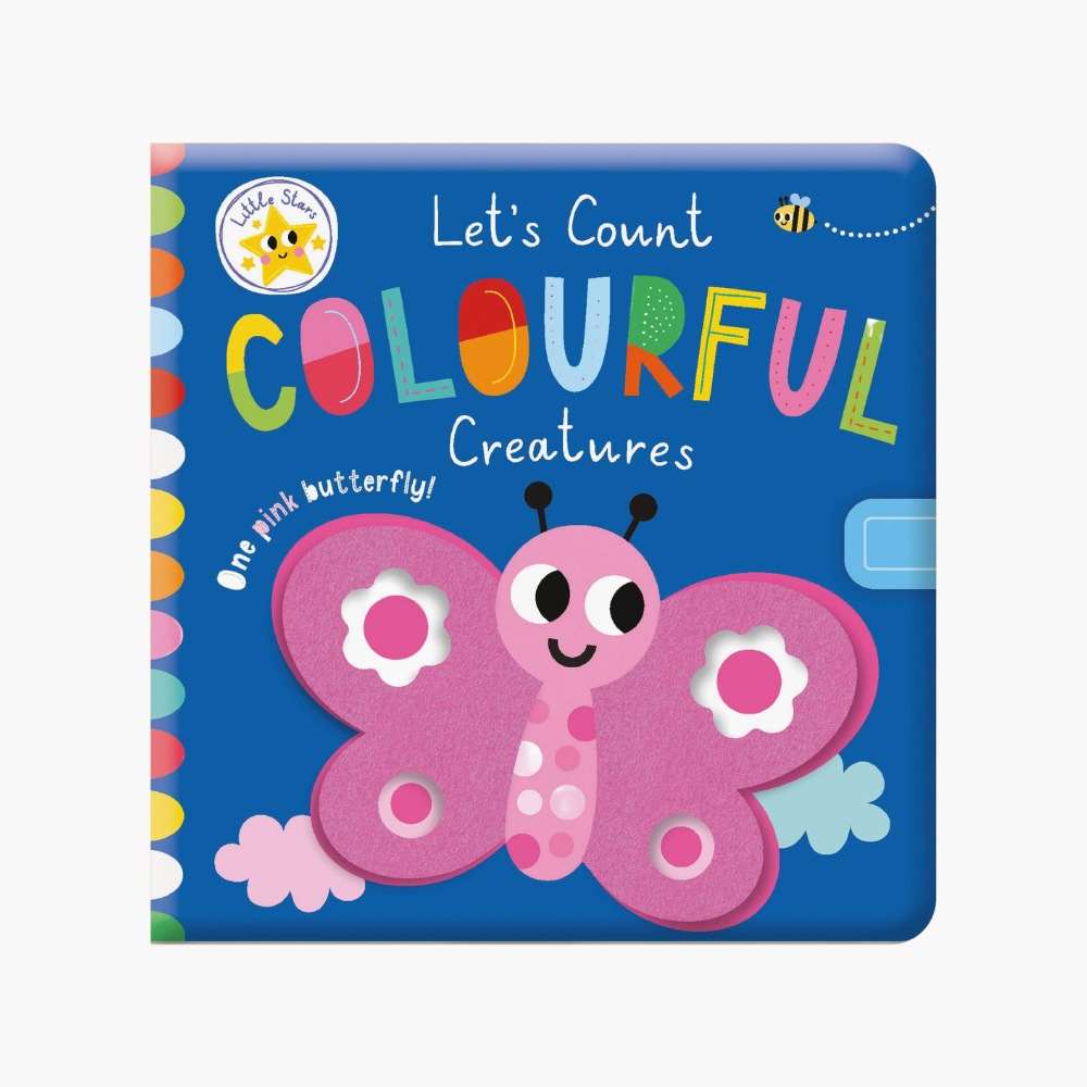 Let's Count Colourful Creatures Cloth Book