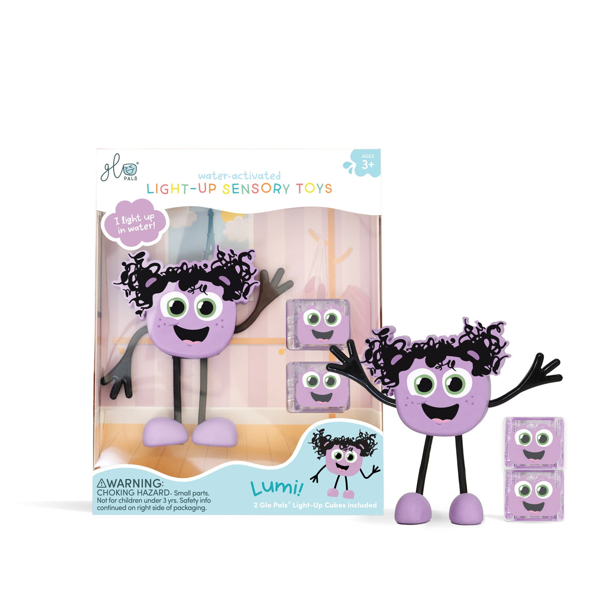 Glo Pals Lumi Light-Up Character - Purple