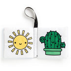 Rainbow World Crinkle Fabric Stroller Book