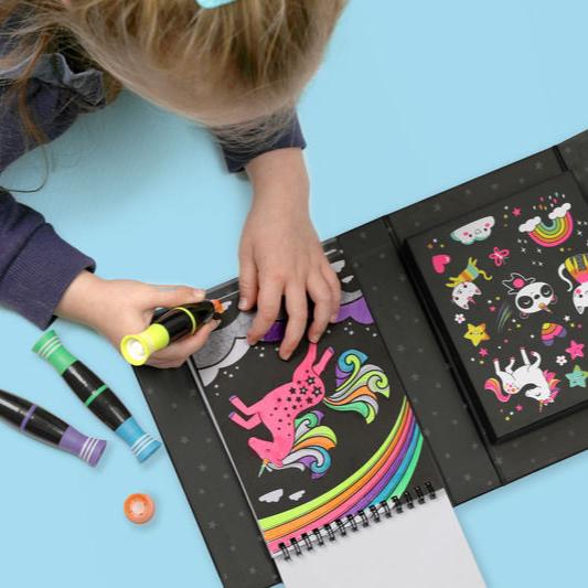 Neon Colouring Set
