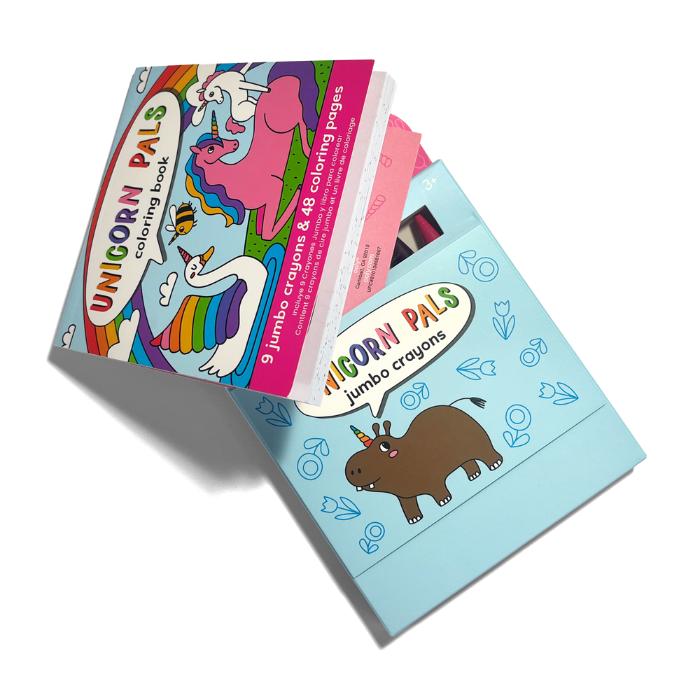 Carry Along Unicorn Pals Colouring Book
