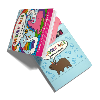 Carry Along Unicorn Pals Colouring Book