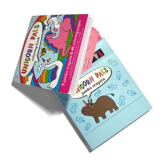 Carry Along Unicorn Pals Colouring Book