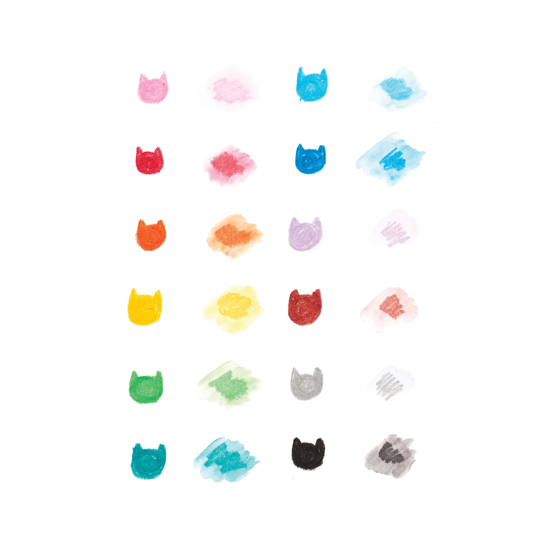 Cat Parade: Twist-Up Watercolor Gel Crayons