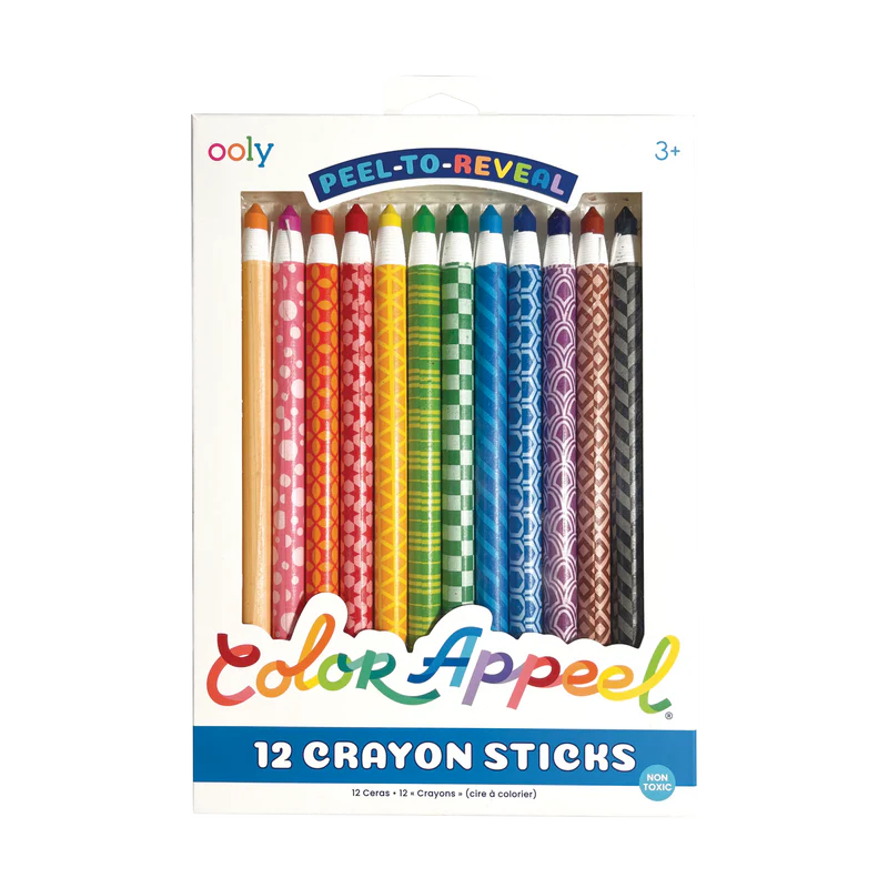 Color Appeel Crayon Sticks - Set of 12
